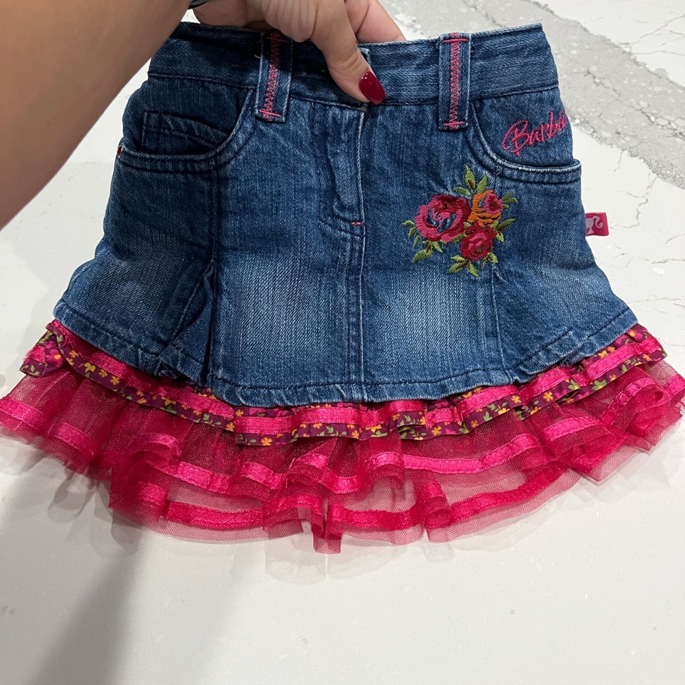 Toddler jeans skirt in excellent condition - Picture 3 of 4